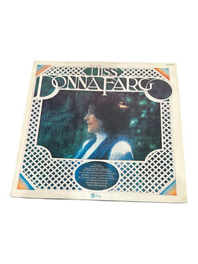 Vintage Donna Fargo Vinyl LP Miss Donna Fargo 1974 ABC Dot Country Black USA